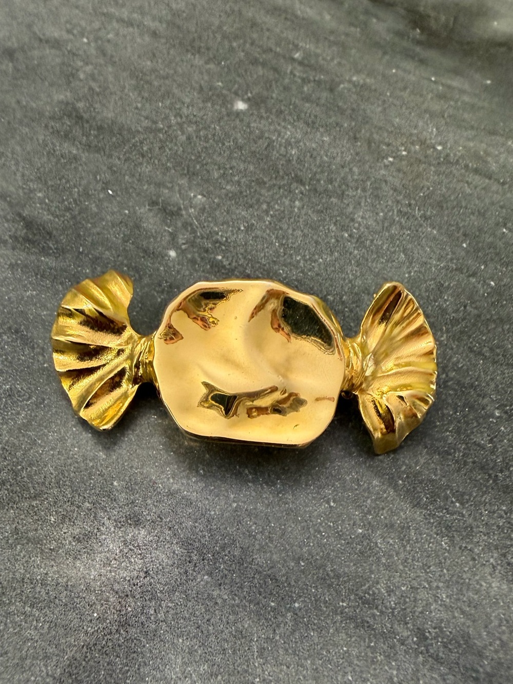 Vintage Gold Candy Brooch